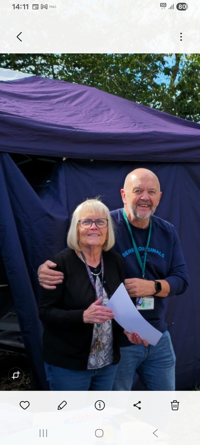 Jenny - the winner of the main vegetable competition 2025